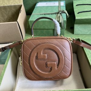 Gucci Blondie Series Brown Handbag 66548