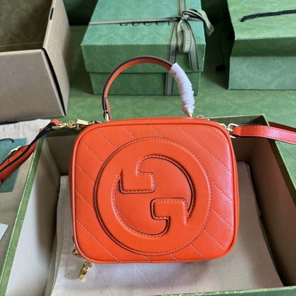 Gucci Blondie Series Orange Handbag 29524