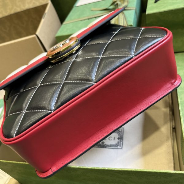 Gucci Deco Small Leather Shoulder Bag 30828 - Image 3