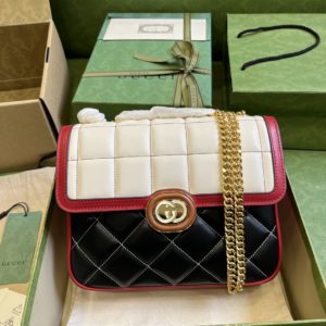 Gucci Deco Small Leather Shoulder Bag 30828
