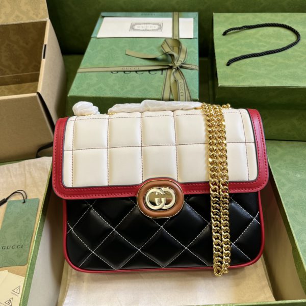 Gucci Deco Small Leather Shoulder Bag 30828