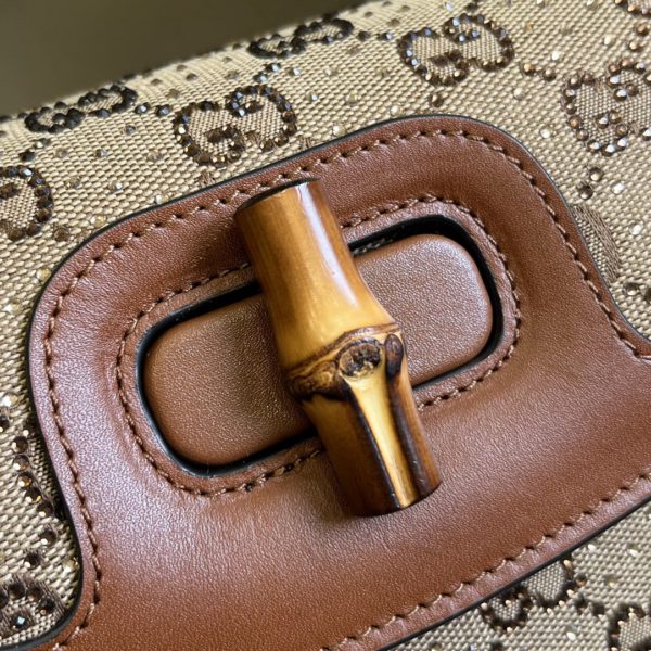 Gucci Bamboo 1947 Small Handbag. 89711 - Image 3