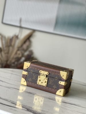 Louis Vuitton Monogram Canvas Jewelry Box - Apricot 88993