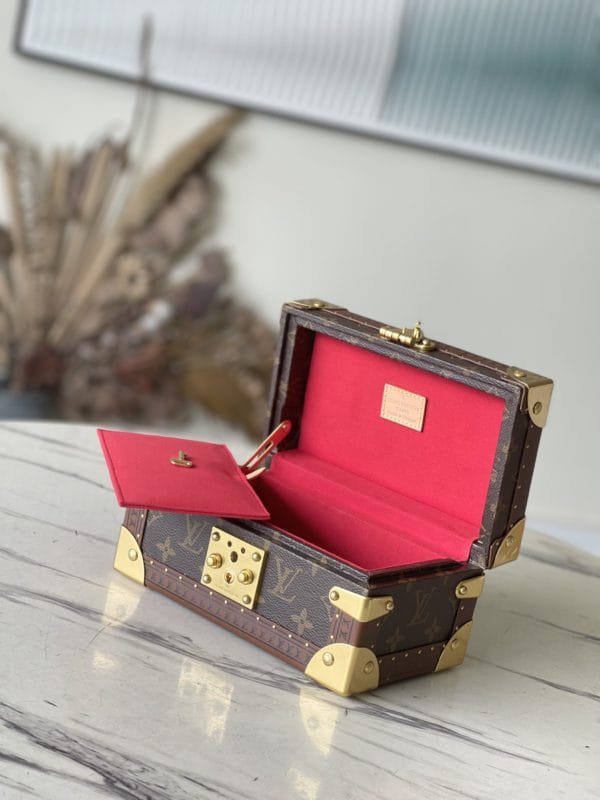 Louis Vuitton Monogram Canvas Jewelry Box 12548 - Image 3
