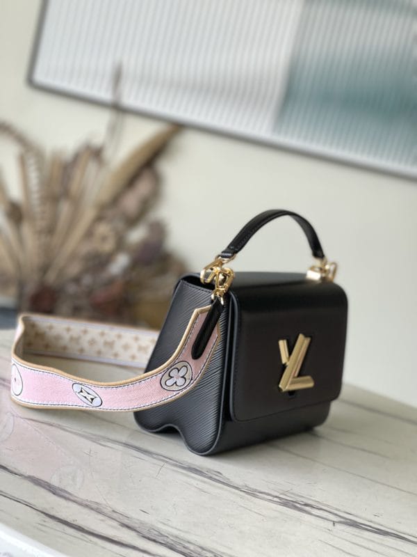 Louis Vuitton Twist Small Handbag - Black 92241 - Image 2