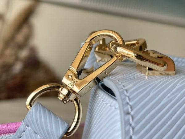 Louis Vuitton Twist Small Handbag - Sky Blue 89641 - Image 6