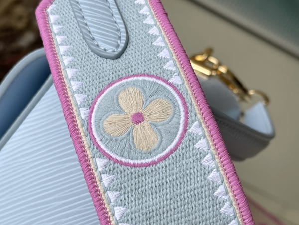 Louis Vuitton Twist Small Handbag - Sky Blue 89641 - Image 8