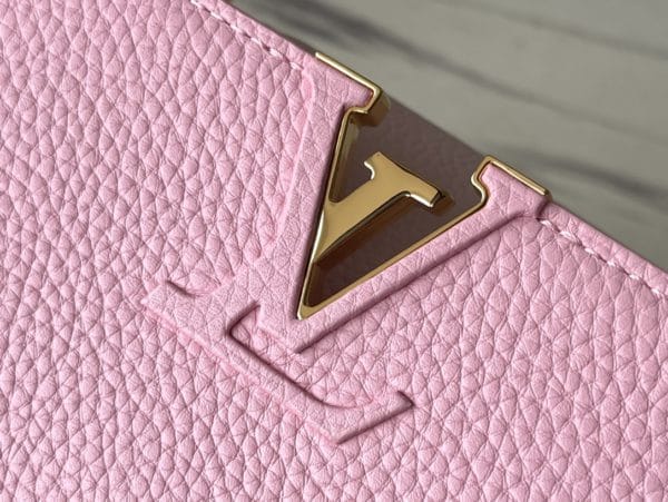 Louis Vuitton Capucines Handbag - Pink 45820 - Image 7