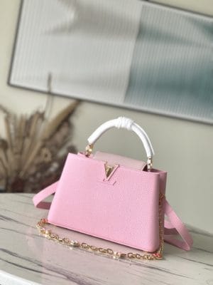Louis Vuitton Capucines Handbag - Pink 45820
