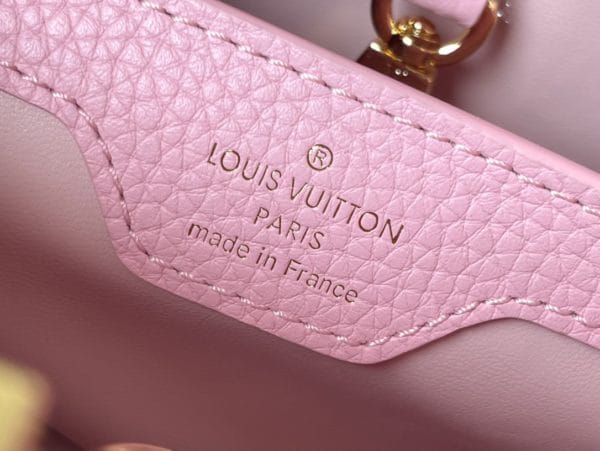 Louis Vuitton Capucines Handbag - Pink 45820 - Image 8
