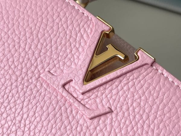 Louis Vuitton Capucines Handbag - Pink 12509 - Image 7