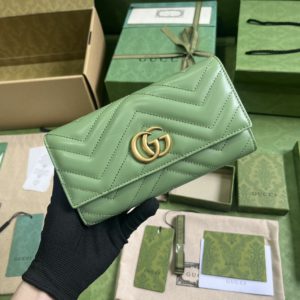 Gucci GG Marmont series flip wallet 11216