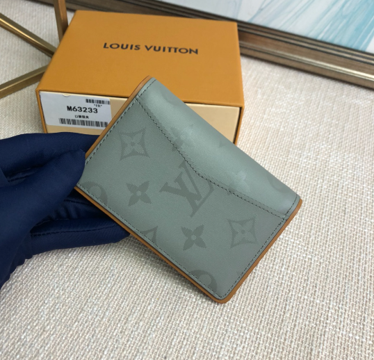 Louis Vuitton Monogram Titanium Gray Canvas Wallet 98999 - Image 5
