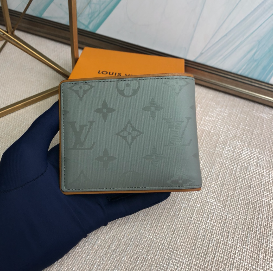 Louis Vuitton Monogram Titanium Gray Canvas Wallet 87222 - Image 5