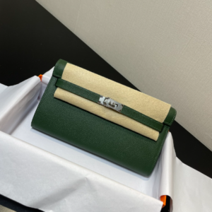 Hermes Kelly Crossbody Bag - British Green 46822