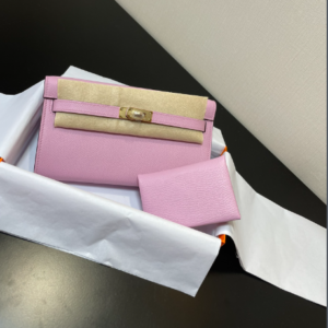 Hermes Kelly Crossbody Bag - Mallow Purple 67497