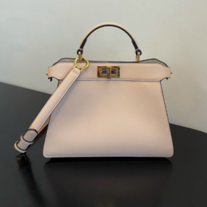 Fendi Peekaboo I See U Handbag - Cream 13841