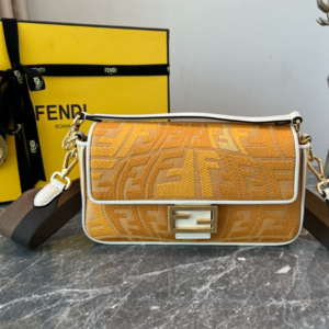 Fendi Vertigo Summer Capsule Handbag - Brown 26135