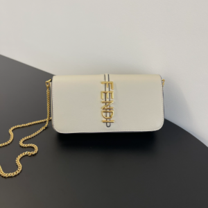 Fendi Graphy's New Chain Bag - White 68359