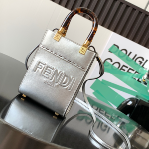 Fendi Mini Sunshine Bag - Silver 56139