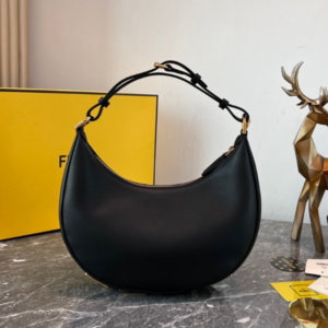 Fendi Praphy Underarm Small Bag - Black 28891
