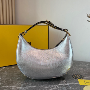 Fendi Praphy Underarm Small Bag - Silver 55514