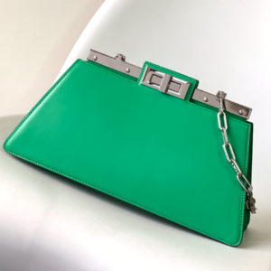 Fendi Peekaboo Cut Medium Bag - Green 32096