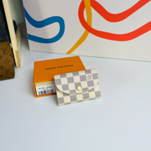 Louis Vuitton Envelope Coin Purse - White 24704