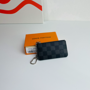Louis Vuitton Damier Canvas Pouch - Black/Gray 95041
