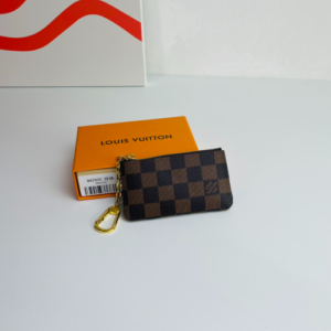Louis Vuitton Damier Canvas Pouch - Black/Brown 31096