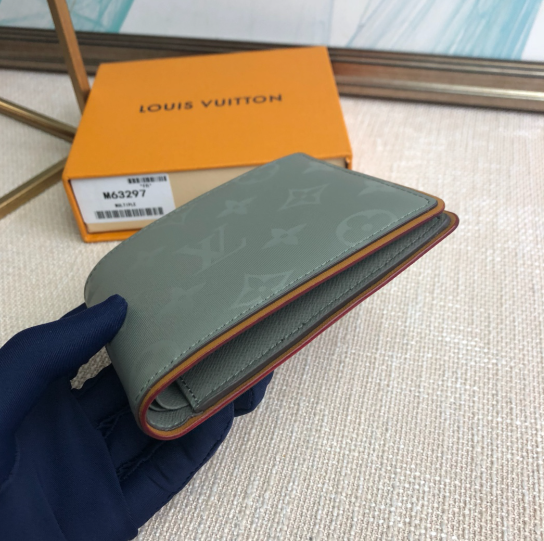 Louis Vuitton Monogram Titanium Gray Canvas Wallet 87222 - Image 3