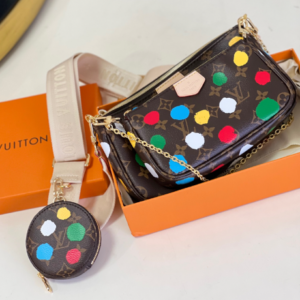 Louis Vuitton LV x YK Multi Pochette Accessoires Handbag – Brown 79579
