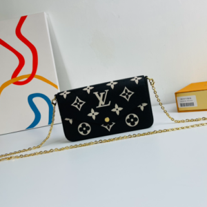 Louis Vuitton Félicie Pochette Chain Bag - Black 54655