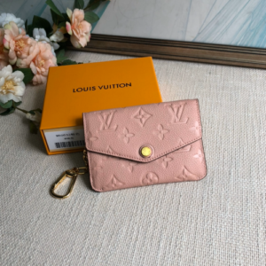 Louis Vuitton Key Pouch Monogram Empreinte Marine Rouge - Pink 28255