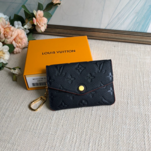 Louis Vuitton Key Pouch Monogram Empreinte Marine Rouge - Blue 30421