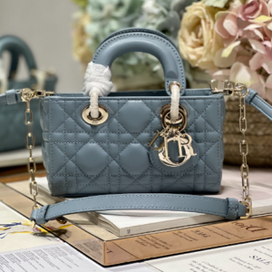 Dior Mini Horizontal Princess Diana Bag - Blue 23999