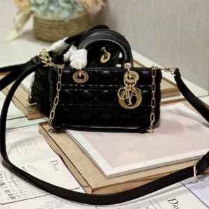 Dior Medium Horizontal Diana Bag - Black 86663