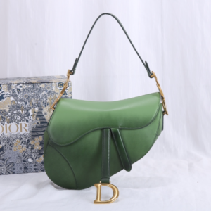 Dior Hot Top Saddle Bag - Green 36494