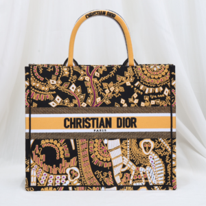 Dior Bolsa Christian Book Tote Bag - Brown 50649