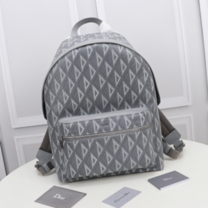 Dior Rider Diamond Graphic Backpack - Gray 39212