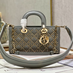 Dior Horizontal Diana Lady D−Joy Bag - Gray 16738