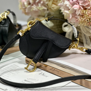 Dior Super Mini Saddle Bag - Black 97255
