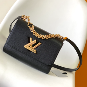 Louis Vuitton Twist Medium Handbag – Black 72585