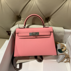 Hermes Mini 2nd Generation Handbag – Pink 35225