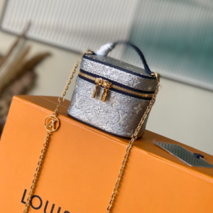 Louis Vuitton Micro Vanity Handbag - Silver 13566