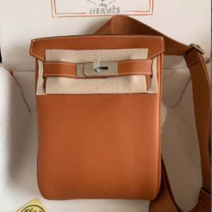 Hermes HAC A DOS Handbag – Brown 70610