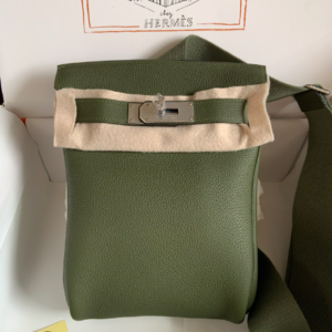Hermes HAC A DOS Handbag – Green 98042