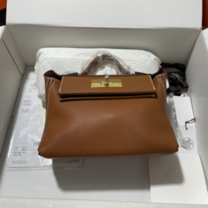 Hermes Mini2424 Handbag - Brown 33894