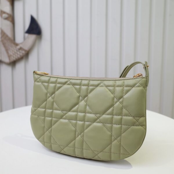 Dior Caro Tulip Handbag - Green 49160 - Image 2