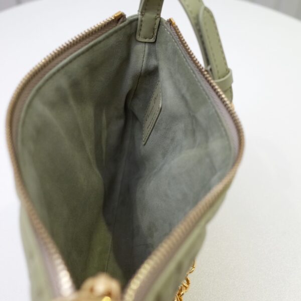 Dior Caro Tulip Handbag - Green 49160 - Image 4